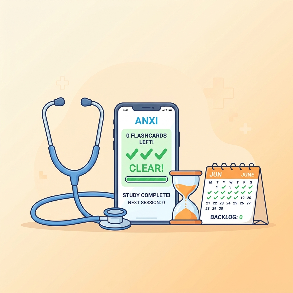 How to Clear a Massive Flashcard Backlog During Medical Internship (Without Resetting) | Floww Medical Learning