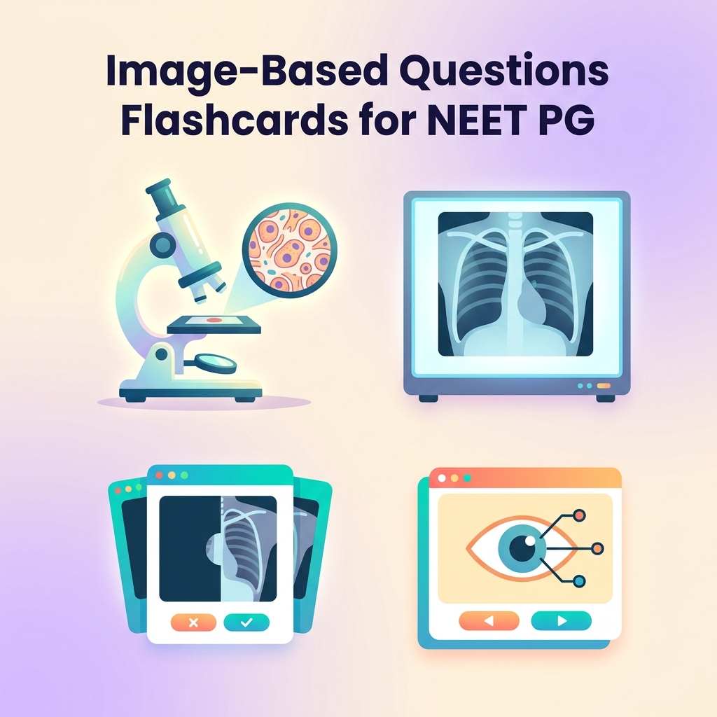 Image-Based Questions (IBQs) for NEET PG: How to Retain High-Yield Visuals with Flashcards | Floww Medical Learning
